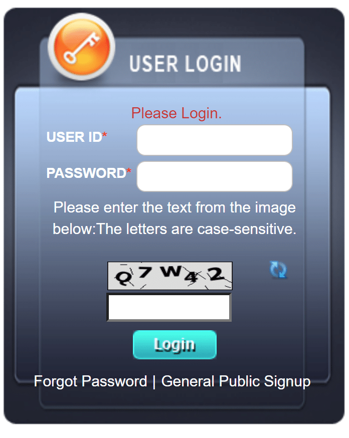 Birth Certificate Official Website Login Page