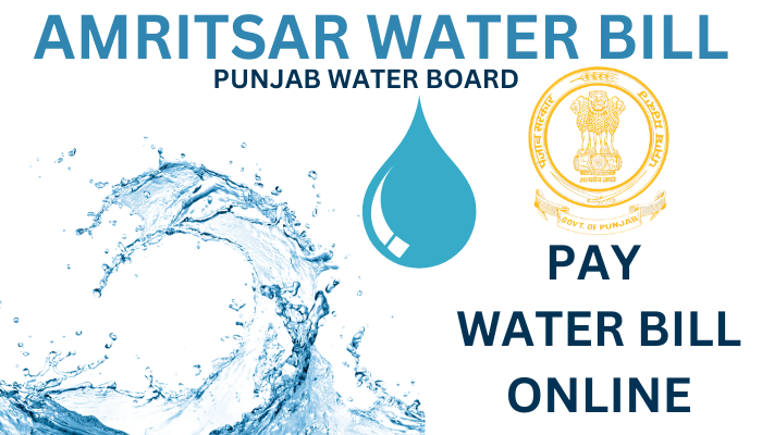 Amritsar Water Bill