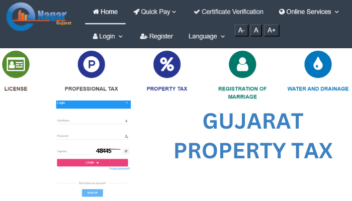 Gujarat Property Tax Online Payment