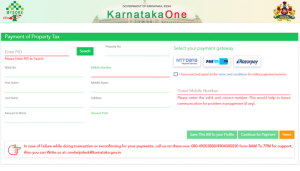 Karnataka One Login Property Tax Karnatakaone Gov In Karnataka One Login Property Tax Karnatakaone Gov In