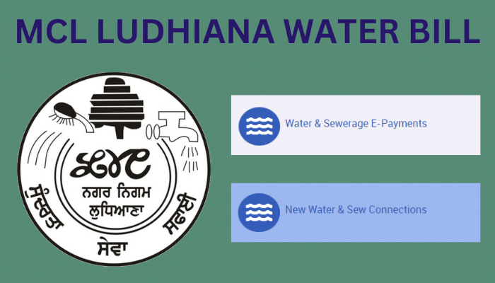 MCL Ludhiana Water Bill