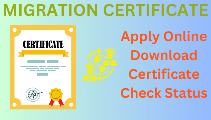 Migration Certificate Download Application Form Apply Online