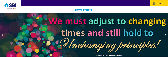 SBI HRMS Login Employee Portal Download Salary Slip