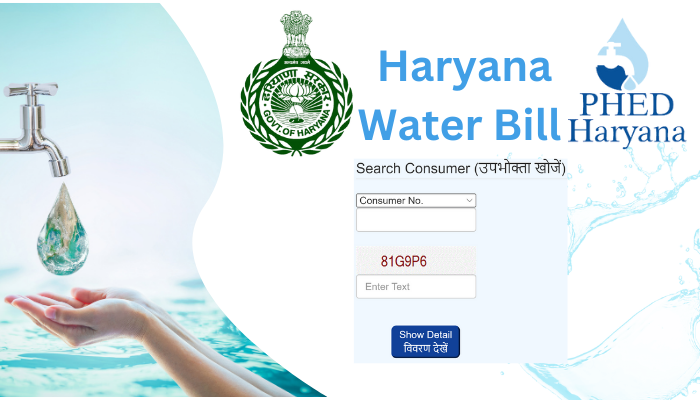 Water Bill Payment Online PHED Haryana