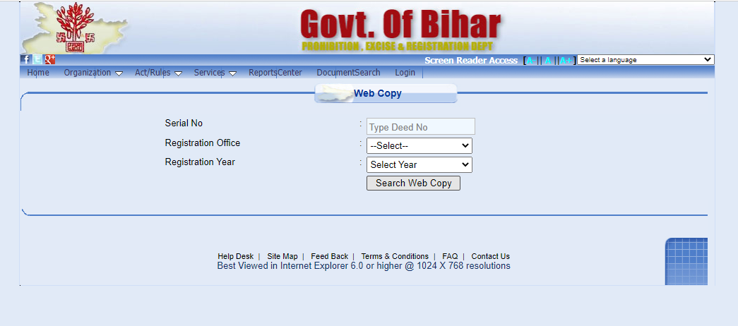 Web Copy Of The Bhumi Jankari Bihar Land Record