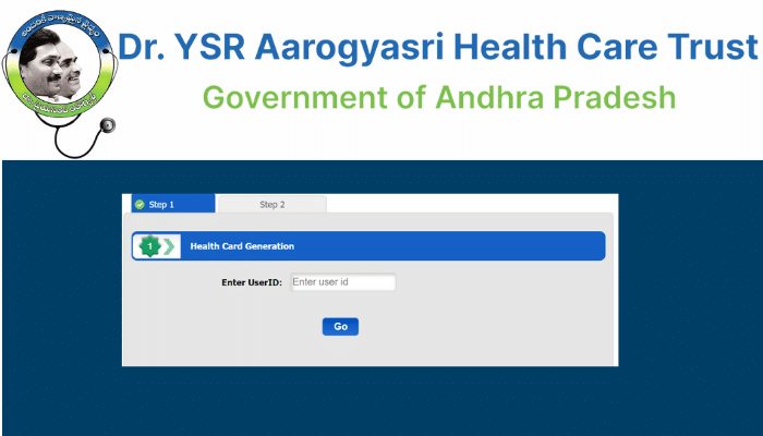 YSR Aarogyasri Login AMTCORP Health Card Download