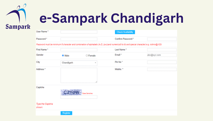 e-sampark chandigarh water bill resgitration dwss