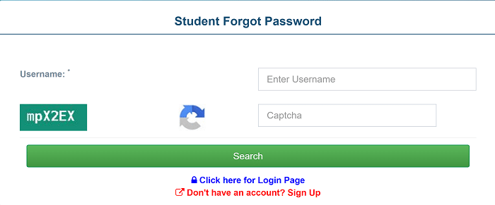 Chancellor Portal Ranchi Forgot Password