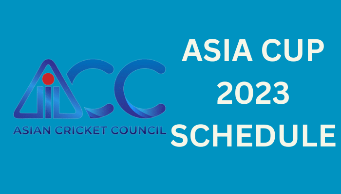 Asia Cup Schedule