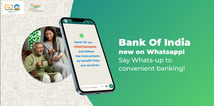 Bank Of India Customer Care Via Whatsapp To Check Balance Number