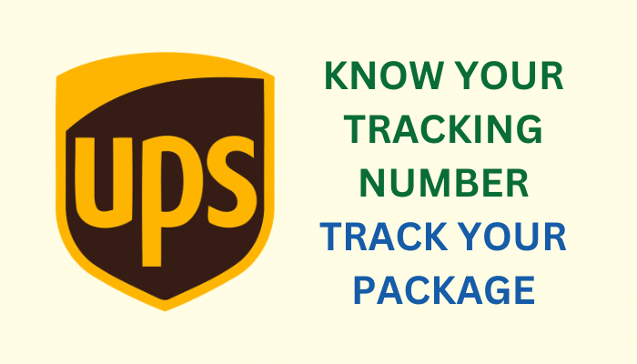 UPS Tracking Number