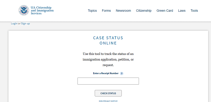 USCIS Case Status Online Check New Registration Login
