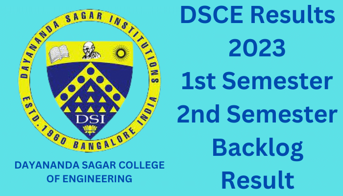 DSCE Results 2023