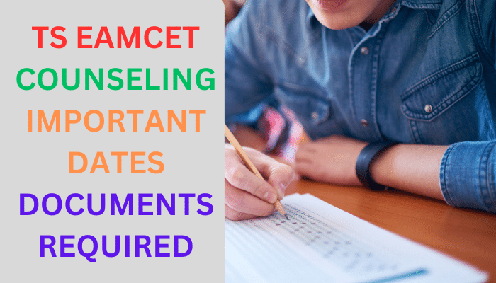 TS EAMCET COUNSELING