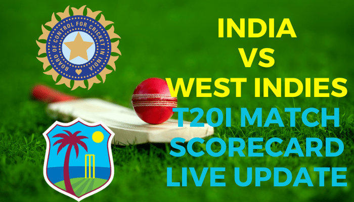 India Vs West Indies T20I Live