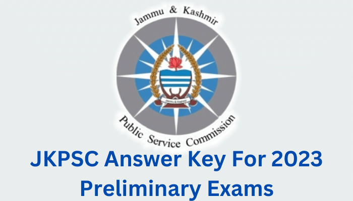 JKPSC Answer Key 2023