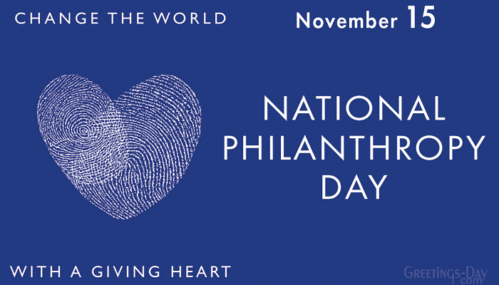 National Philanthropy Day1
